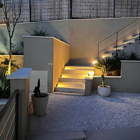 Daire 5* With Panoramic Sea View, Hammam, Pool-spa Le Rayol-Canadel-sur-Mer