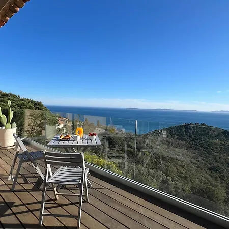 Daire 5* With Panoramic Sea View, Hammam, Pool-spa Le Rayol-Canadel-sur-Mer