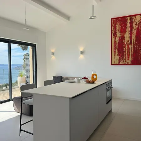 Daire 5* With Panoramic Sea View, Hammam, Pool-spa Le Rayol-Canadel-sur-Mer