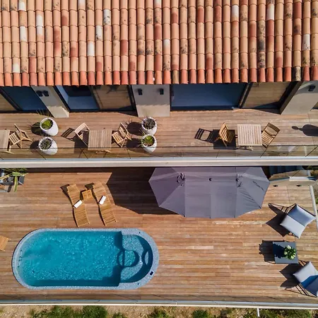 Daire 5* With Panoramic Sea View, Hammam, Pool-spa
