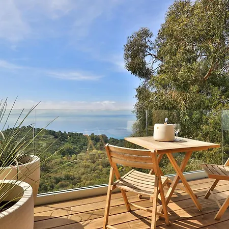 5* With Panoramic Sea View, Hammam, Pool-spa *