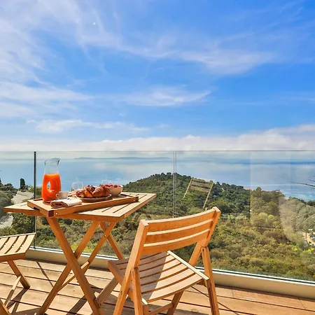 Apartament 5* With Panoramic Sea View, Hammam, Pool-spa Le Rayol-Canadel-sur-Mer